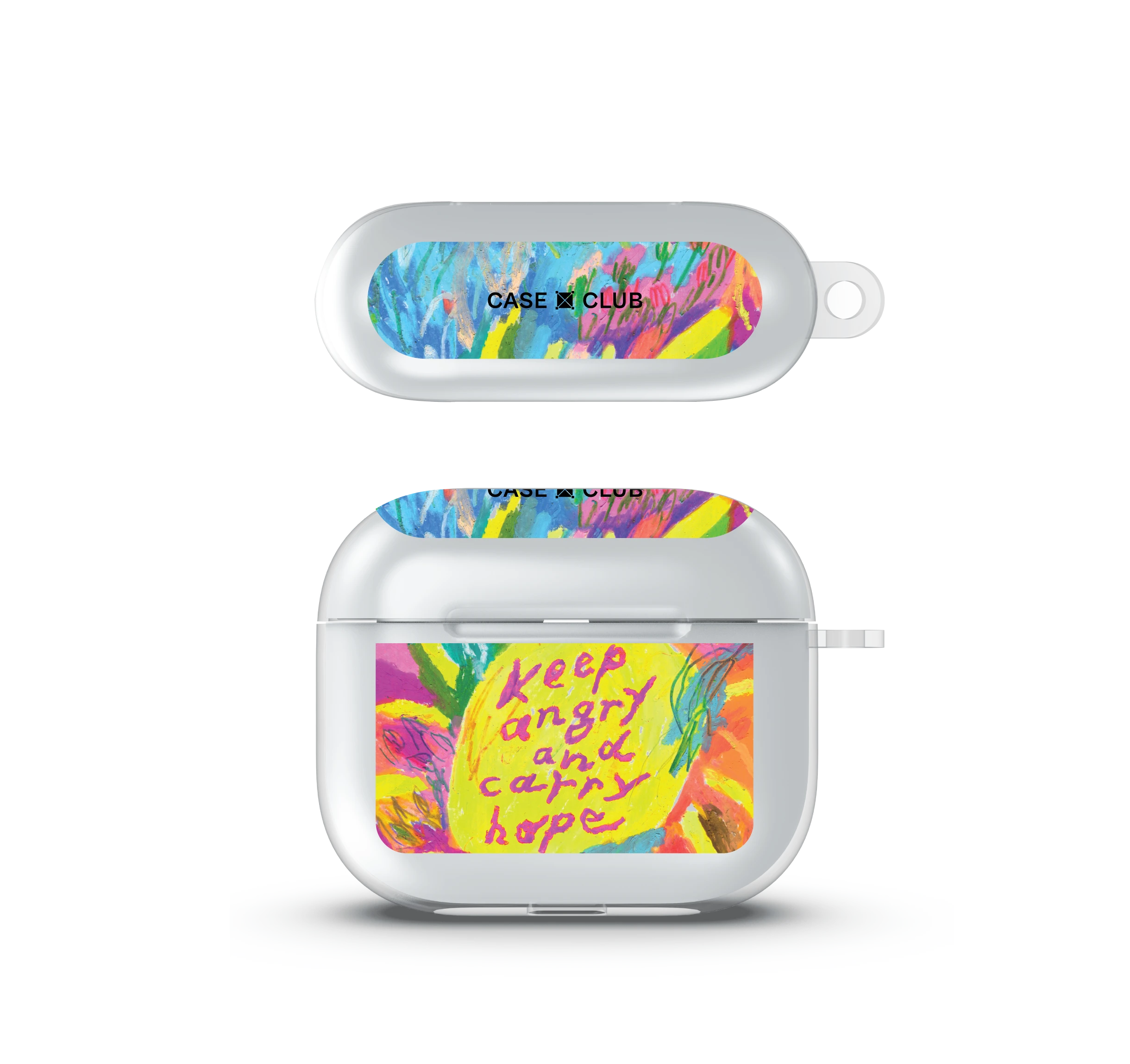 เคสใส airpods รุ่น 3 ภาพวาดพระอาทิตย์ โดย juli baker